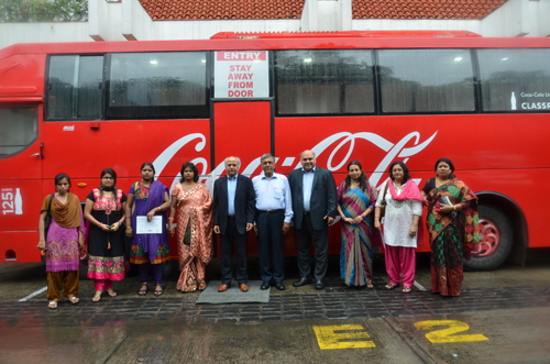Coca-Coal launches University on Wheels in WB 