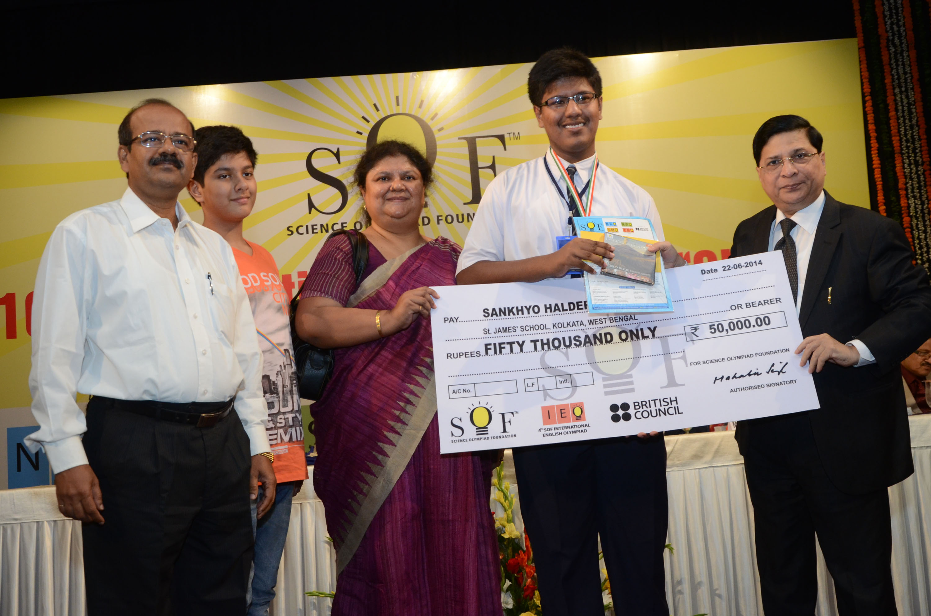 Kolkata students shine in science Olympiad awards