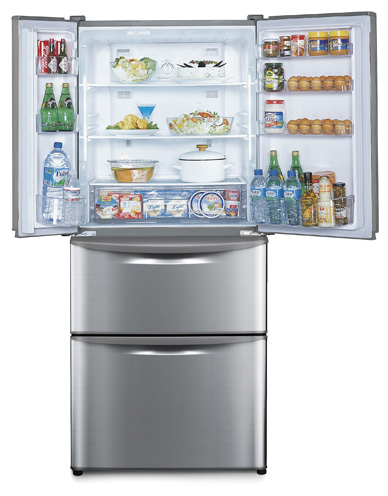 Panasonic launches 4-door bottom freezer