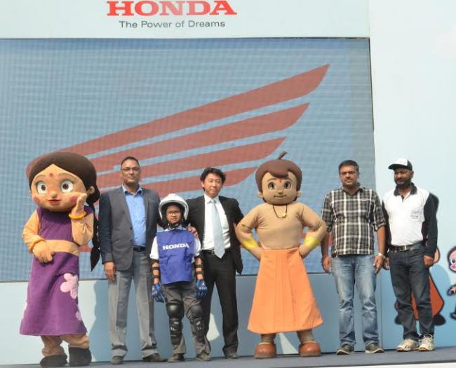 Honda promotes road safety among kids, families
