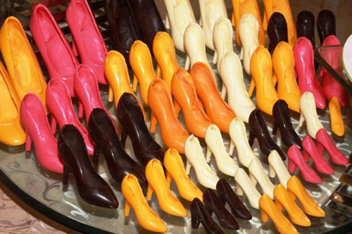 Taj Bengal presents chocolate shoes