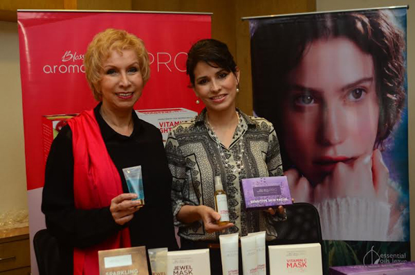 Blossom Kochhar launches two new facial kits of the Aroma Magic range