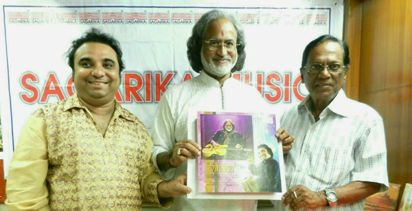 Pt. Vishwamohan Bhatt, Pt. Prodyut Mukherjee team up to launch 'Vihaan' recently