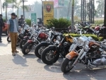 Harley owners group celebrates the 4th International Day of the Girl Child