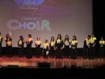 Indian Idol Academy children's choir enthralls audience with their musical concert in Kolkata 