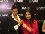 Lisa Ray unveils Rado's diamond watch collection in Kolkata