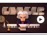 Beethoven: Google celebrates composer's 245th birth year with a special doodle
