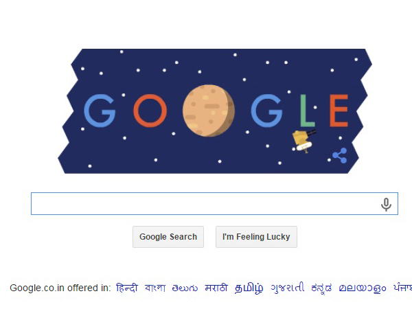 Google celebrates New Horizons Pluto flyby with a doodle