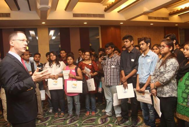 U.S.-India Educational Foundation host EducationUSA fair for students of Kolkata