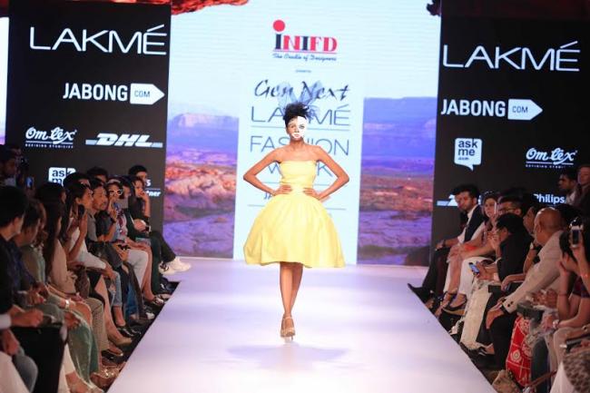 INIFD opened on day one of Lakme Fashion Week Summer/Resort 2015 with six new gen next stars
