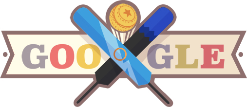 Google doodles about India-New Zealand World T20 clash
