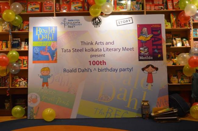 Children celebrate Roald Dahl's birth centenary in style at STORY 