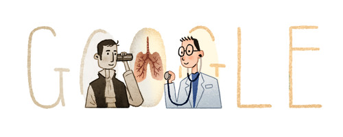 Google doodles to celebrate RenÃ© Laennec 235th birth anniversary