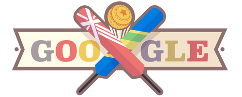Google doodle features England-Sri Lanka tie