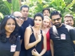 Fface goes international for calendar shoot with Bollywood actress Sonali Raut