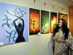 Cart That Art painting show in Kolkata inspired by e-commerce jargons