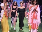 Shraddha Kapoor walks the ramp for Masaba Gupta at LakmÃ© Fashion Week Summer