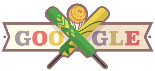 Google doodles about Australia-Pakistan match