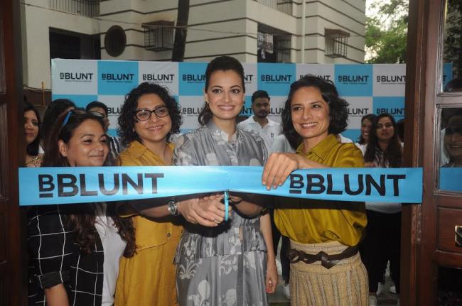 Dia Mirza inaugurates new BBLUNT salon in Mumbai | Indiablooms - First  Portal on Digital News Management