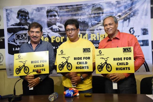 CRY launches campaign on child education, young adventurer embarks upon solo trans-Himalayan cycle ride