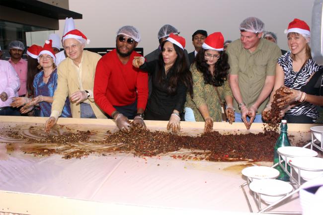 Park Plaza in Kolkata gets its cake mix ready for Christmas