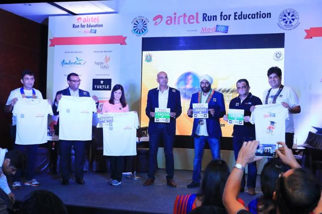 Airtel, Round Table India announces the launch of â€˜Airtel Run for Education, 2016â€™