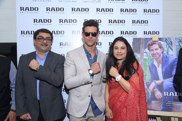 Hrithik Roshan unveils Rado's new lightness-inspired timepieces