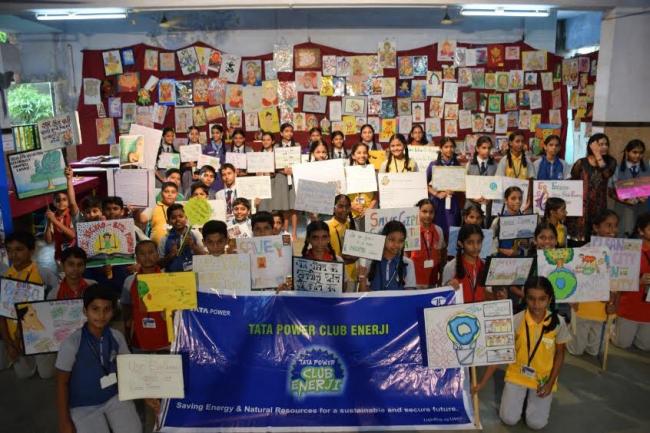Tata Power Club Enerji students celebrate Eco-Friendly Ganesh Mahotsav
