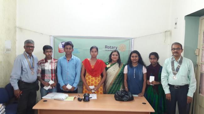 Rotary District 3291 awarded scholarships to needy meritorious students
