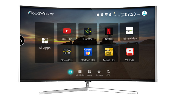 CloudWalker launches Cloud TV for limitless digital entertainment