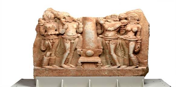 Exhibition titled â€˜Return of the Three Stone Sculptures from Australia to Indiaâ€™ begins in National Museum