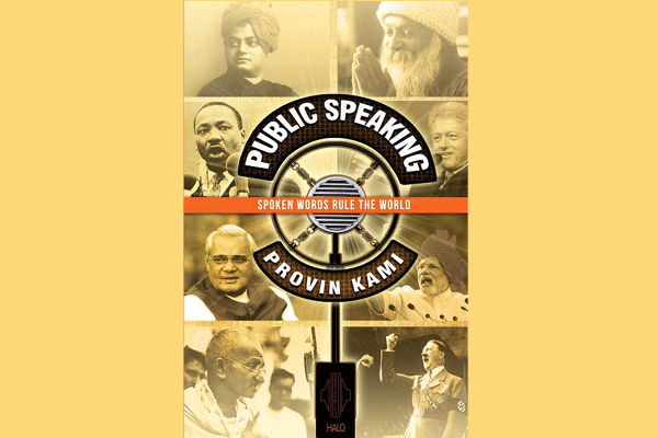 Spoken words rule the world says author Provin Kami in his book on public speaking