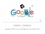 Google doodles to mark the birthday of a special office tool