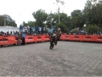 KTM organizes a spectacular stunt show in Chittoor