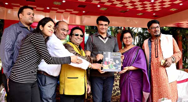 Sourav Ganguly unveils audito album featuring Dona with Pt. Prodyut Mukherjee