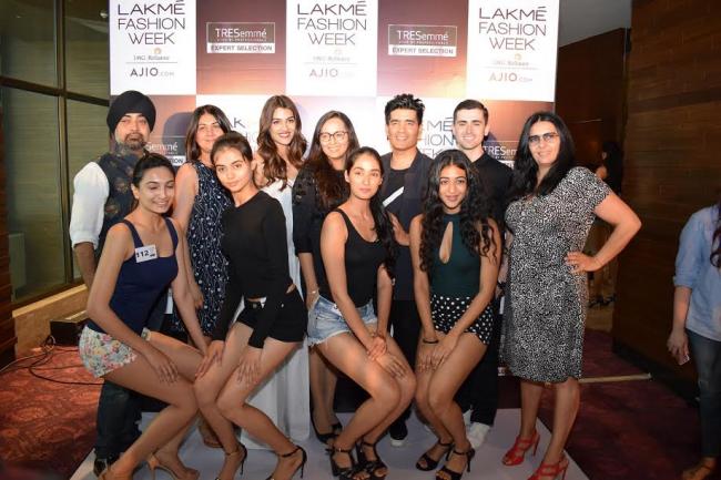 LakmÃ© Fashion Week Winter/Festive 2017 Model Auditions in partnership with TRESemmÃ© discovers four fresh faces