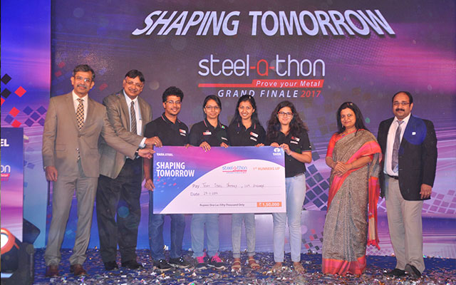 IIM Shillong wins season 4 of Tata Steelâ€™s Annual Business Challenge Steel-a-thon