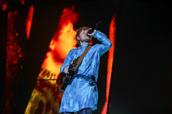 Ed Sheeran conquers Mumbai