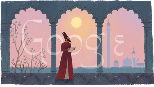 Google doodle on Mirza Ghalib's birth anniversary