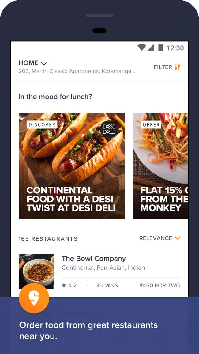Swiggyâ€™s revamped app launched