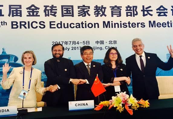 BRICS Education Ministers meet in China, increased cooperation in education is the need of the hour says Javadekar 