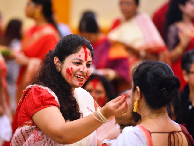 Durga puja comes to end on Vijaya Dashami day