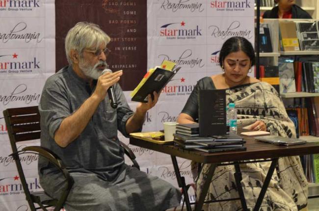 Starmark and Readomania launches eminent actor, director and writer Jayant Kripalaniâ€™s first book of poems