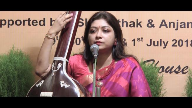 Sohini Roychowdhury's musical renditions enthrall the audience at Thumri Festival 