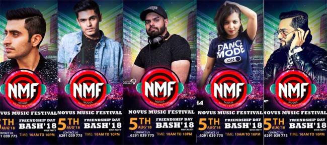 Let the funky beats of Novus Music Festival perk up your Friendship Day celebrations