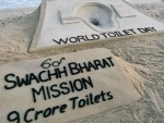 Puri: Sudarsan Pattnaik creates 'World Toilet Day' sand art, PM Modi appreciates him