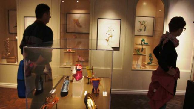 An exhibition of the collection of fashion industry bigwig Manolo Blahnik