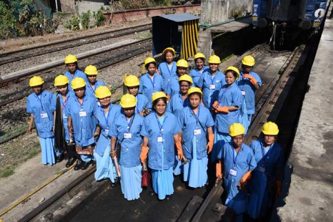 A first for Indian Railways: An all-women group for maintenance of railway coaches