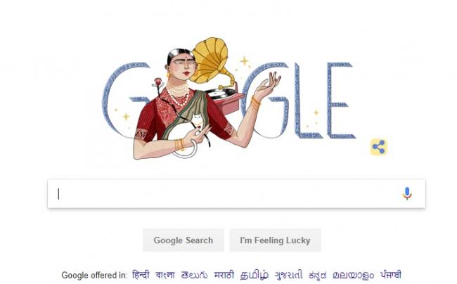 Google decorates homepage with doodle to mark Gauhar Jaan's birth anniversary 