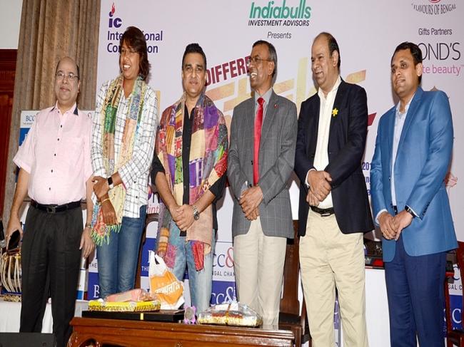 Bengal Chamber unveils other sides of cricketers Sanjay Manjrekar and Jhulan Goswami